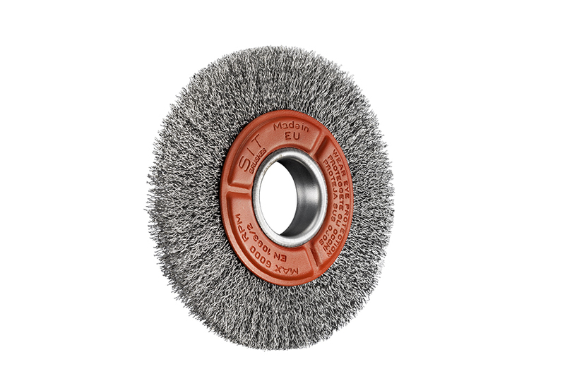 Brassed Steel Wire Wheel 125mm X 20mm Bench Grinder
