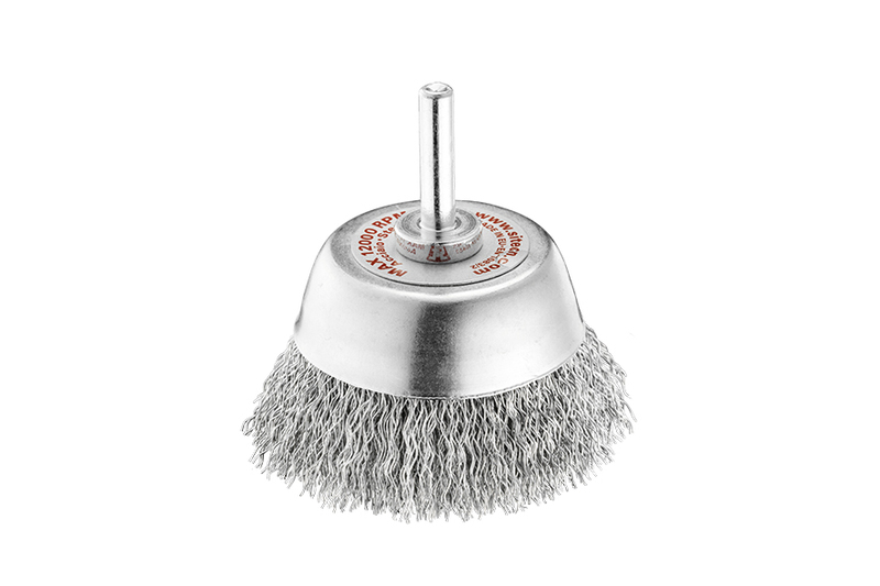 SIT Steel Crimped Cup Brush 50mm x M6 1PC