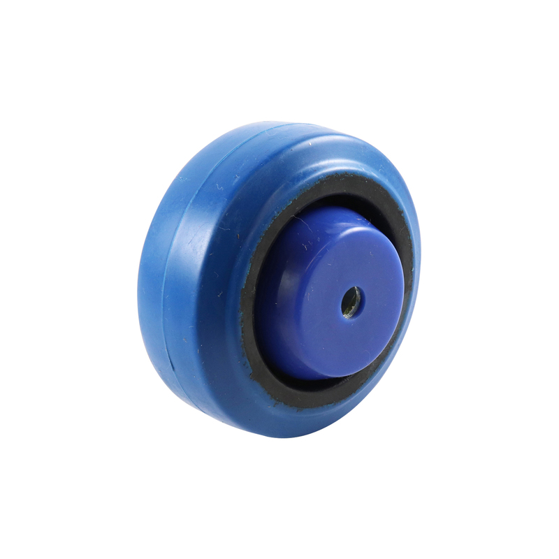 Easyroll 75mm Elastic Rubber/ Nylon/ Roller Bearing Wheels 90Kg Load