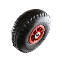 Easyroll 350x4" Pneumatic Wheel Ball Bearings 120