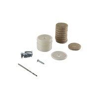 Feltgard 33mm Round Self Adhesive Felt Pads for Ha