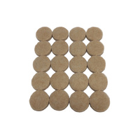 Surface Gard 19mm Round Self Adhesive Felt Pads 20