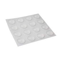 Feltgard 10mm Clear Adhesive Round Bumpers 12PCS