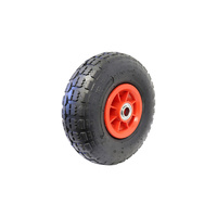 Easyroll 2.50x4" Pneumatic Wheel Ball Bearings 100kg 1PC