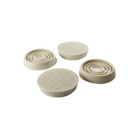 Surface Gard 44mm Off White Rubber Based Round Cas