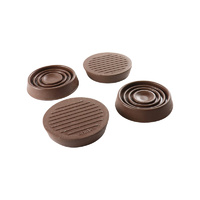 Surface Gard 44mm Brown Rubber Based Round Castor