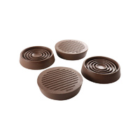 Surface Gard 44mm Brown Rubber Based Round Castor