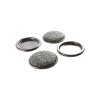 Surface Gard 44mm Brown Carpet Based Round Castor