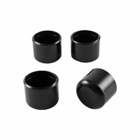 Surface Gard 16mm Black External Round Chair Tips