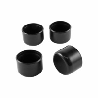 Surface Gard 22mm Black External Round Chair Tips