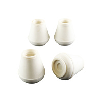 Surface Gard 10mm White External Round Chair Tips