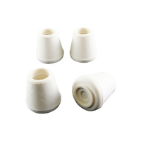 Surface Gard 13mm White External Round Chair Tips