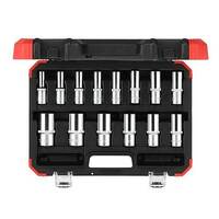 Gedore Red Socket Set 1/2" Hex Size 10-32mm, 14 Pieces - 3300008
