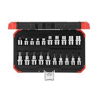 Gedore Red Socket Set 1/2" TX, 20 Pieces - 3300045