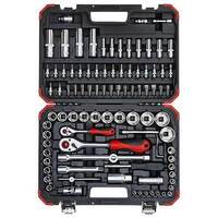 Gedore Red Socket Set 1/4" and 1/2", 94 Pieces - 3300057