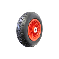 Easyroll 4.00x8" Pneumatic Wheel Ball Bearings 18