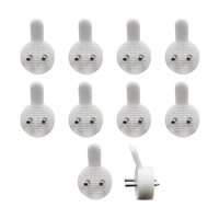 Everhang Utility Hook Solid Wall Hangers - White 1