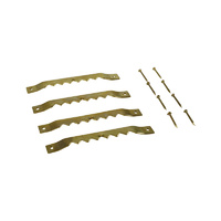 Everhang Frame Hangers Framing Supplies - Brass 4P