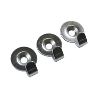 Everhang Heavy Duty Solid Wall Hangers - Silver 3P