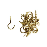 Everhang Cup Hooks - Brass 25PCS