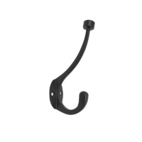 Adoored Deco Robe Hook - Black 1PC