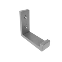 Adoored Contempo Robe Hook - Satin Chrome 1PC