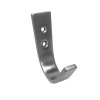 Adoored Nuvo Robe Hook - Satin Chrome 1PC