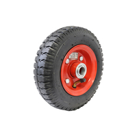 Easyroll 2.50x4" Pneumatic Wheel Ball Bearings 140kg 1PC