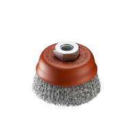 SIT Steel Crimped Cup Brush- 75mm x M10 1PC