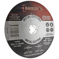 Rocket 230mm Cutting Discs - Steel Suits Angle Gri
