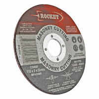 Rocket 115mm Cutting Discs - Masonry Suits Angle G