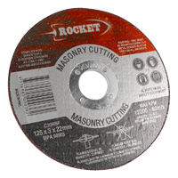 Rocket 125mm Cutting Discs - Masonry Suits Angle G