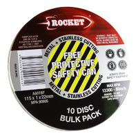 Rocket 115mm Cutting Discs - Stainless Steel Suits