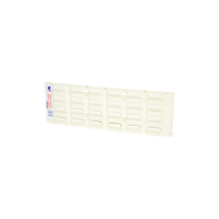 Fischer 150x460mm Beige Louvre Panels