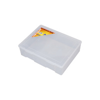 Fischer Clear Compartment Boxes (1 Compartment)