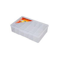 Fischer Clear Compartment Boxes (6 Compartment) 30