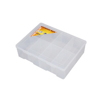 Fischer Clear Compartment Boxes (8 Compartment) 35