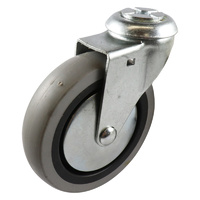 Easyroll 100mm Grey Rubber G1 Series Castors 55kg 1PC