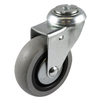 Easyroll 75mm Grey Rubber G1 Series Castors 55kg 1PC