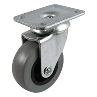 Easyroll 50mm Grey Rubber G1 Series Castors 40kg 1PC