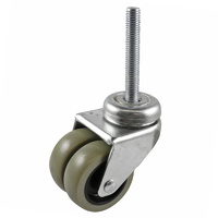 Easyroll 50mm Grey Rubber G2 Series Castors 70kg 1PC