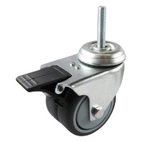 Easyroll 75mm Rubber/ Nylon G2 Series Castors 90kg 1PC