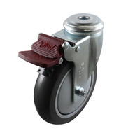 Easyroll 125mm Urethane G6 Series Castors 130kg 1PC