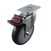 Easyroll 125mm Urethane G6 Series Castors 130kg 1PC