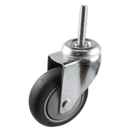 Easyroll 75mm Grey Rubber G6 Series Castors 90kg 1PC