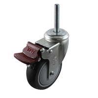 Easyroll 100mm Urethane G6 Series Castors 120kg 1PC