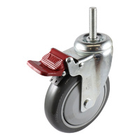 Easyroll 125mm Urethane G6 Series Castors 130kg 1PC