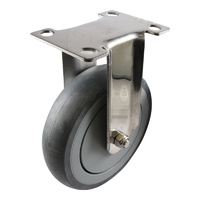 Easyroll 125mm Grey Rubber G7 Series Castors 100kg 1PC