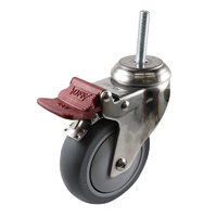 Easyroll 100mm Urethane G7 Series Castors 100kg 1PC