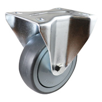 Easyroll 100mm Grey Rubber I4 Series Castors 100kg 1PC